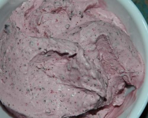 Chocolate Blackberry Gelato